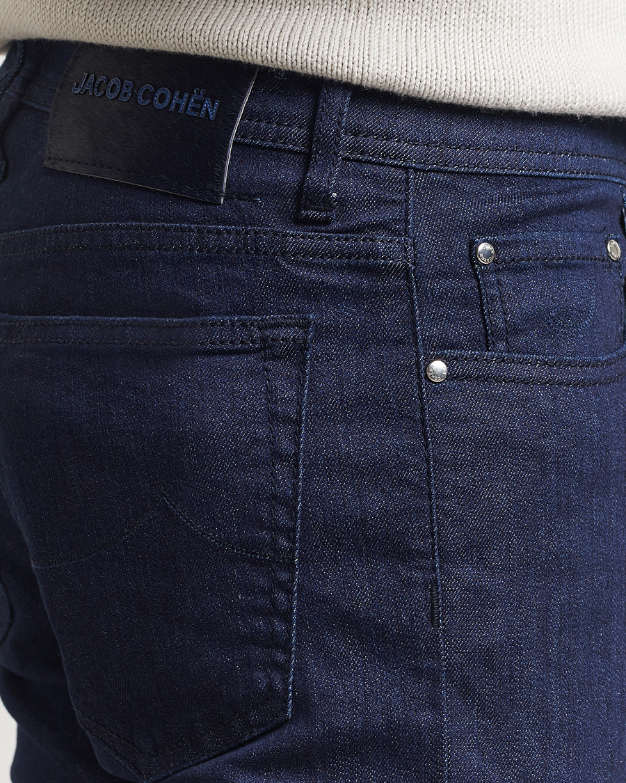 Herre | Jeans | Jacob Cohën | Bard 688 Slim Fit Stretch Jeans Dark Tonal Wash