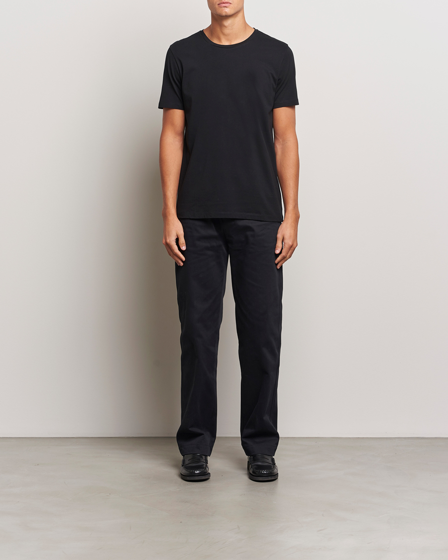Herre | T-Shirts | A Day's March | Lightweight T-Shirt Black