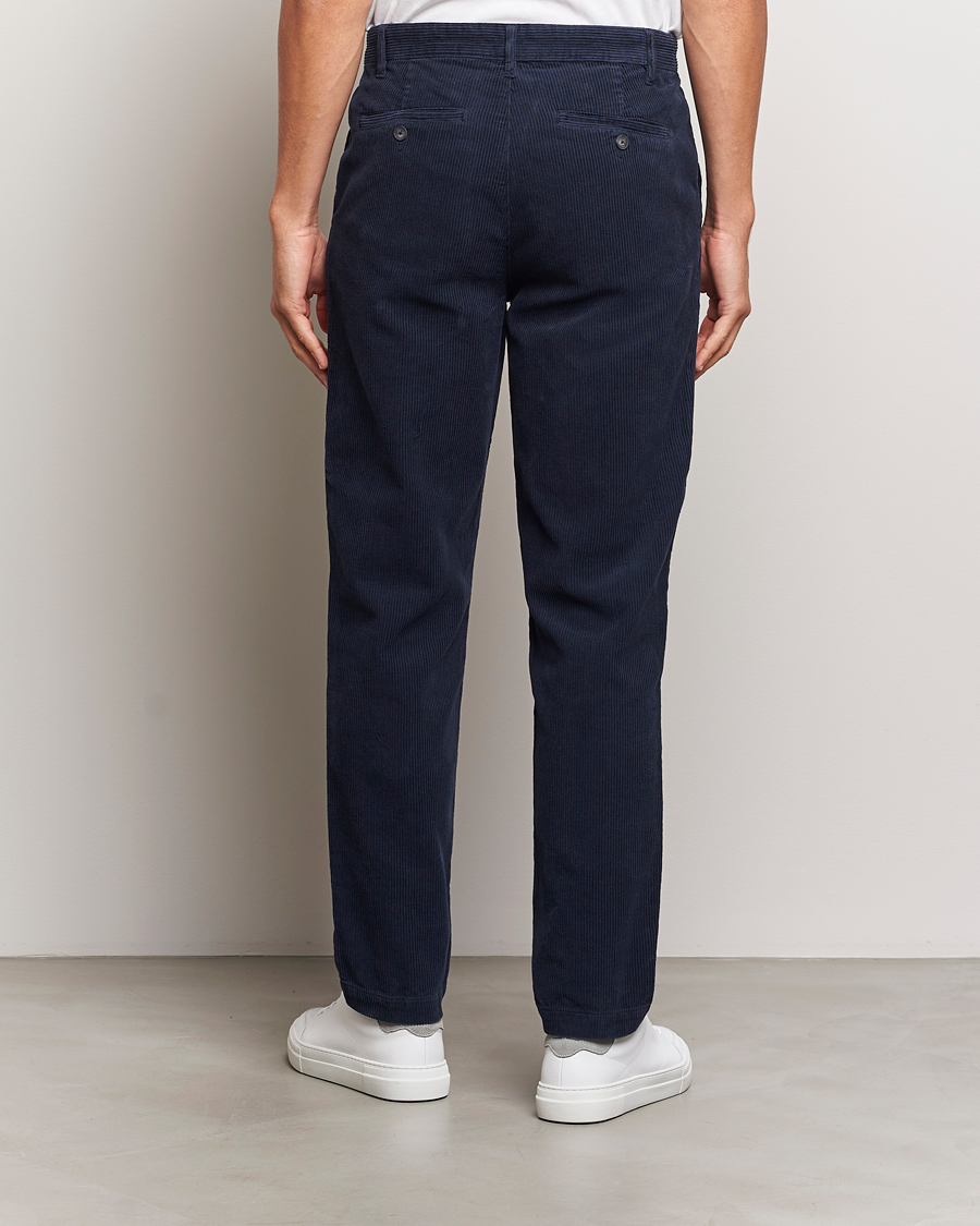 Herre | Bukser | A Day's March | Miller Corduroy Trousers Navy