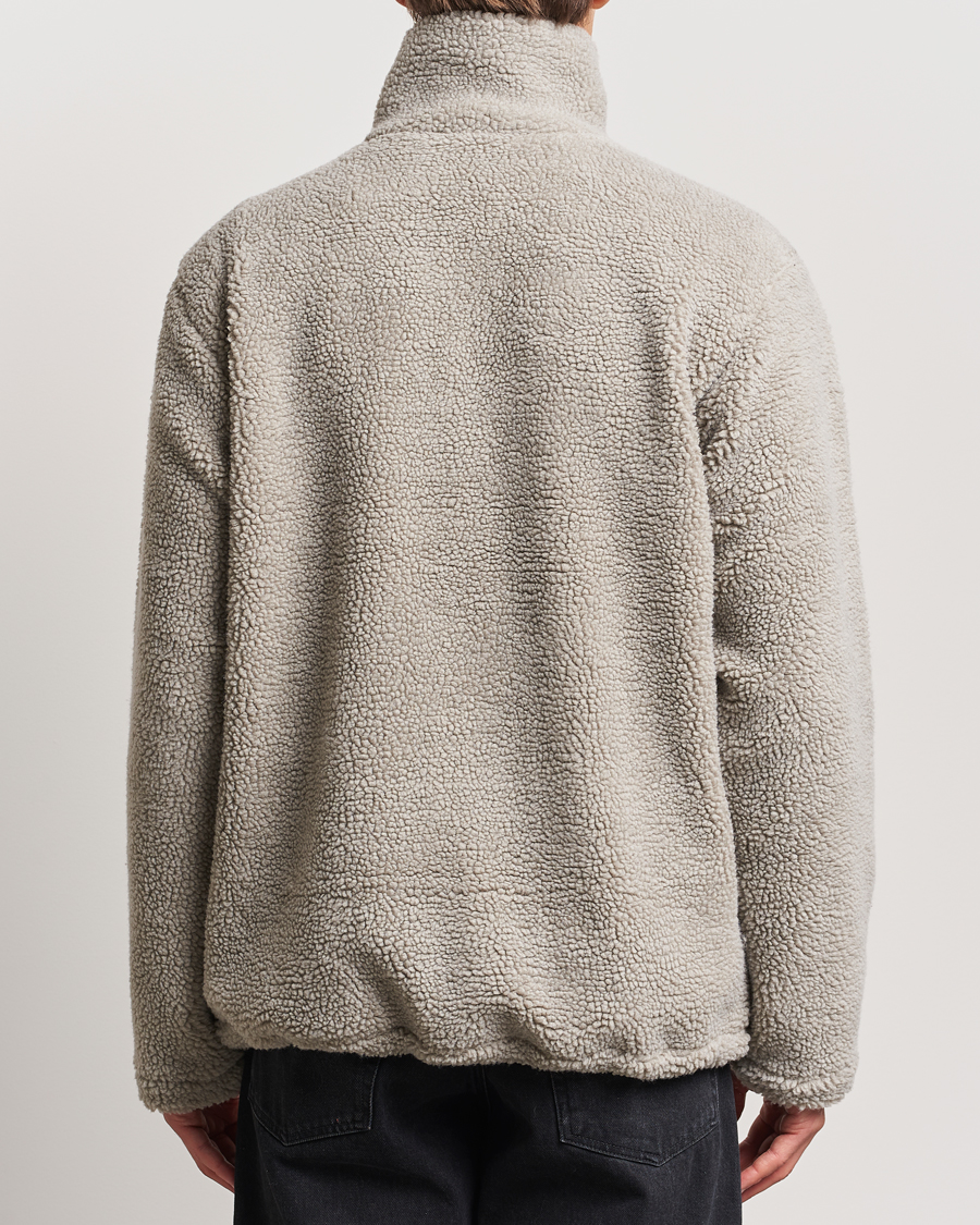 Herre | Trøjer | A Day's March | Acton Pile Fleece Jacket Grey
