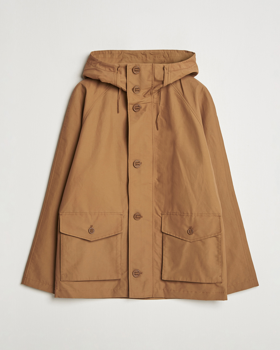 Herre | Jakker | A Day's March | Port Short Nylon Parka Dijon