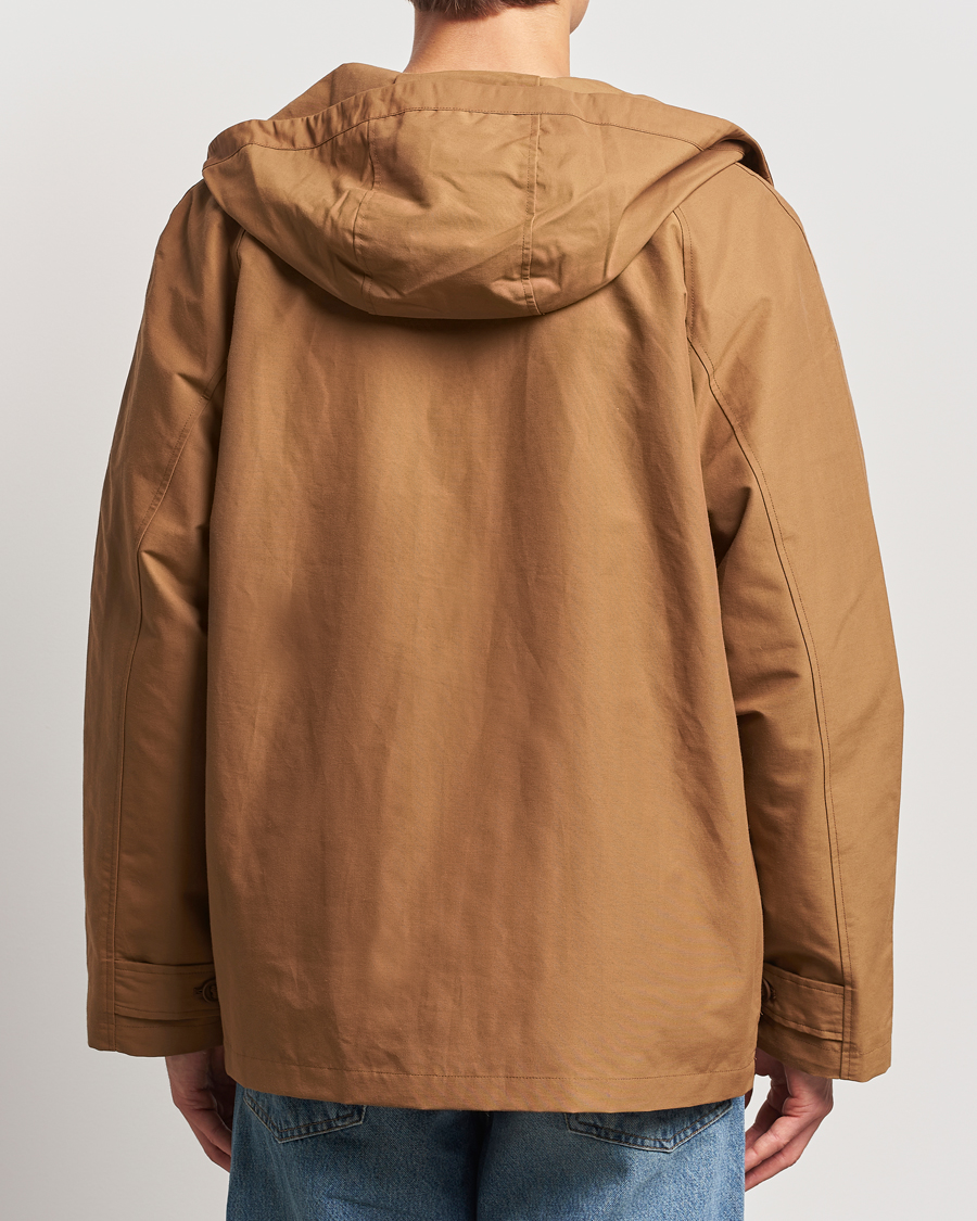 Herre | Jakker | A Day's March | Port Short Nylon Parka Dijon
