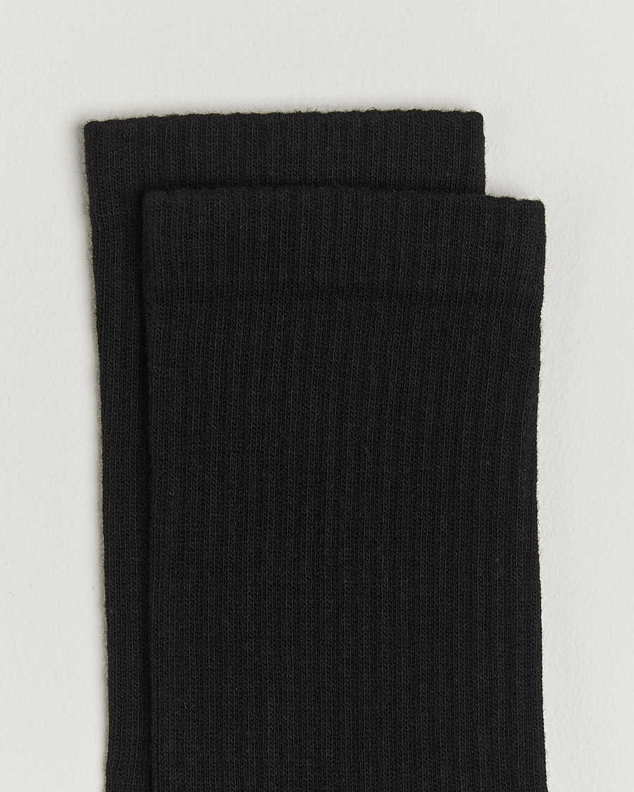 Herre | Undertøj | Sweyd | Crew Cotton Socks Black
