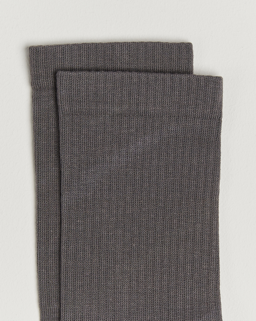 Herre | Undertøj | Sweyd | Crew Cotton Socks Grey