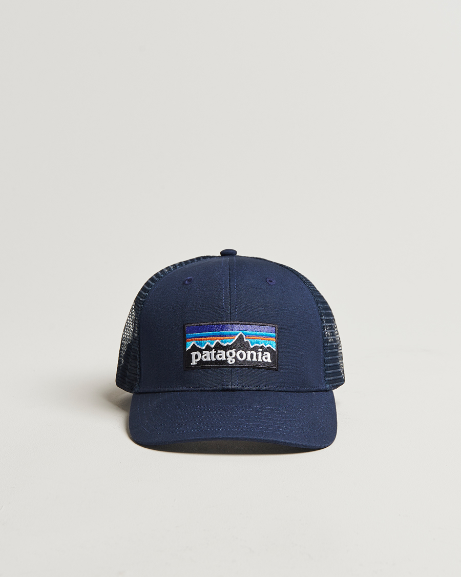 Herre | Hatte & kasketter | Patagonia | P-6 Logo Trucker Hat New Navy