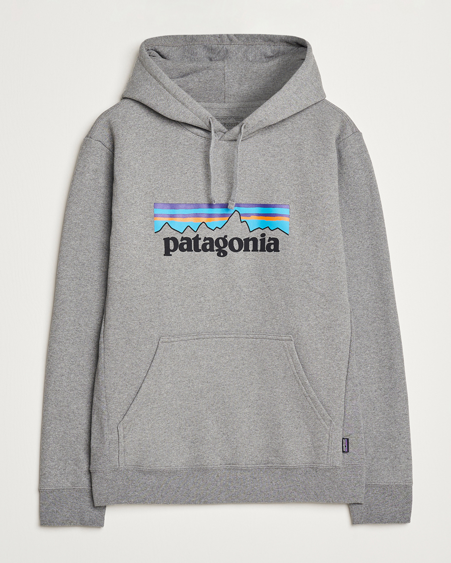 Herre | Trøjer | Patagonia | P-6 Logo Uprisal Hoody Gravel Heather