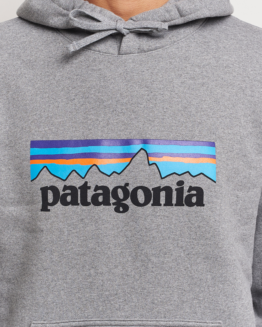 Herre | Trøjer | Patagonia | P-6 Logo Uprisal Hoody Gravel Heather