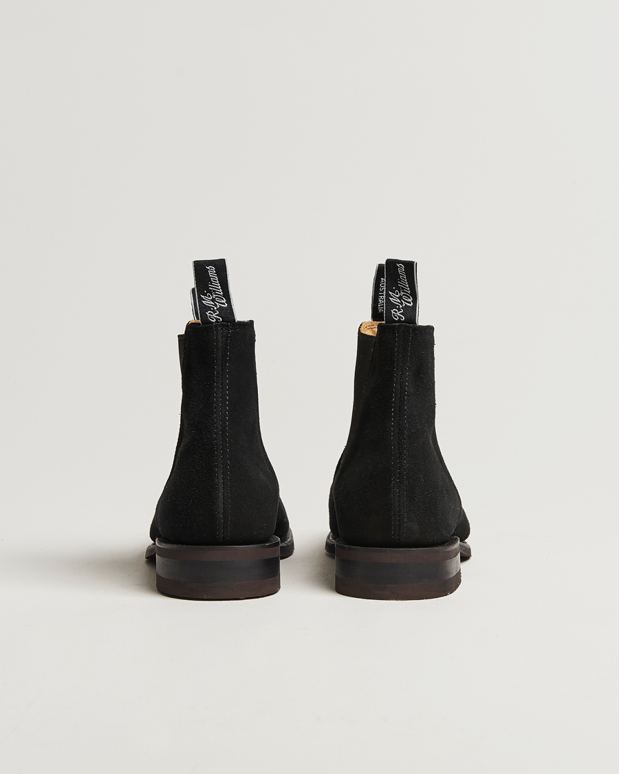 Herre | Støvler | R.M.Williams | Comfort Craftsman G Boot Black Suede
