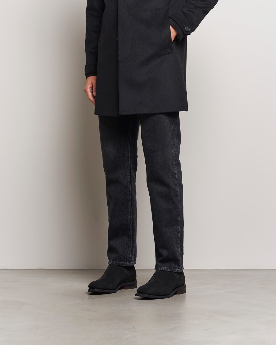 Herre | Støvler | R.M.Williams | Comfort Craftsman G Boot Black Suede