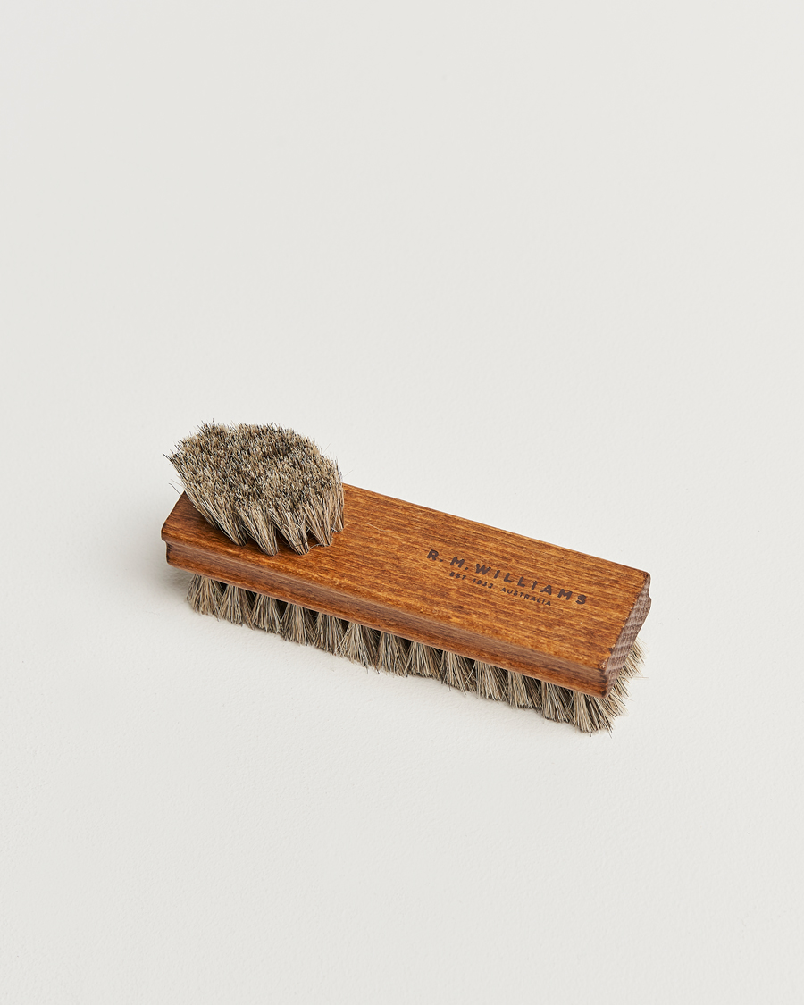 Herre | Skopleje | R.M.Williams | Double Sided Brush Natural