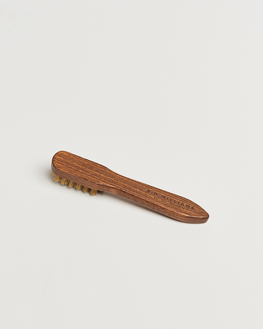 Herre | Skopleje | R.M.Williams | Suede Brass Bristle Brush Natural