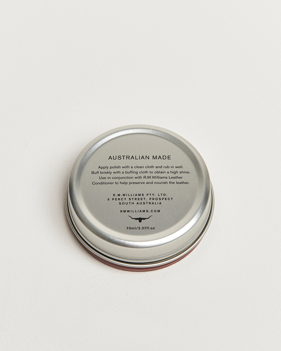 Herre | R.M.Williams Stockman's Boot Polish 70ml Tan | R.M.Williams | Stockman's Boot Polish 70ml Tan