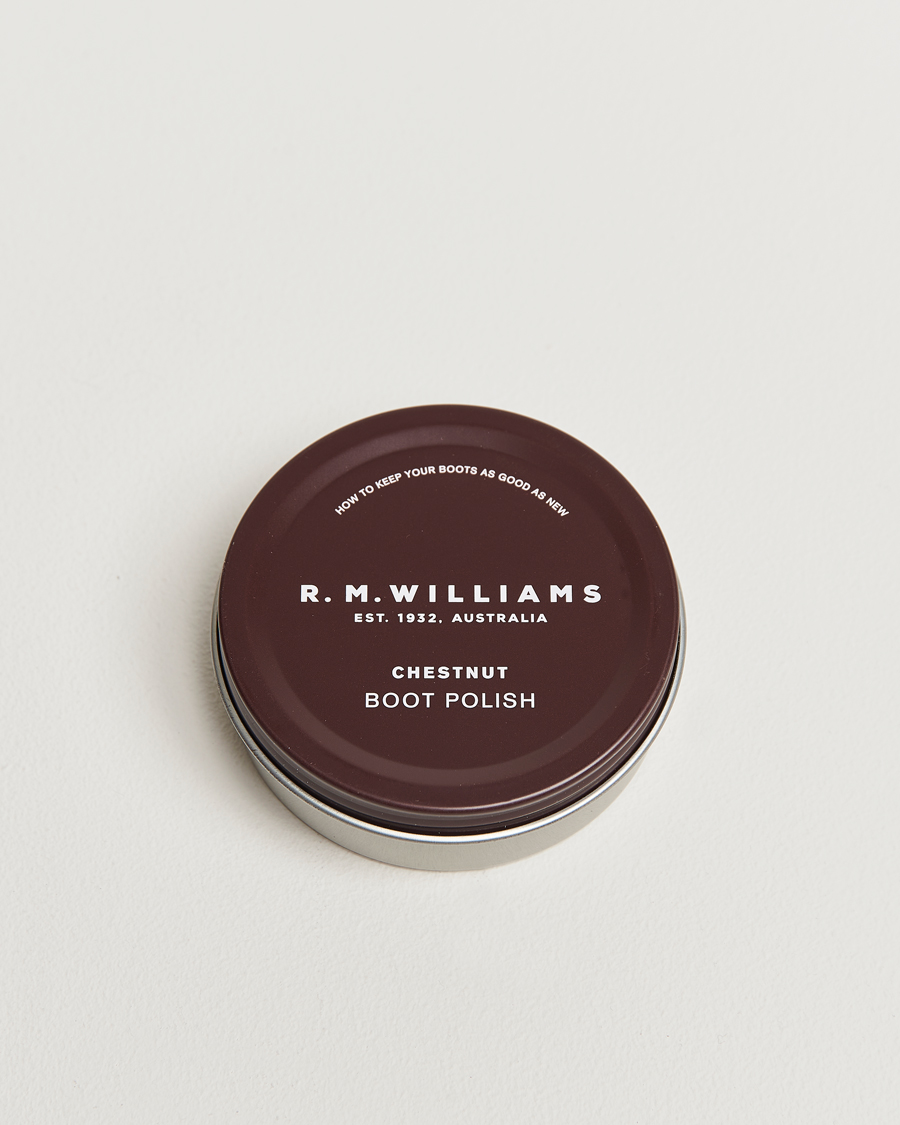 Herre | Skopleje | R.M.Williams | Stockman's Boot Polish 70ml Chestnut