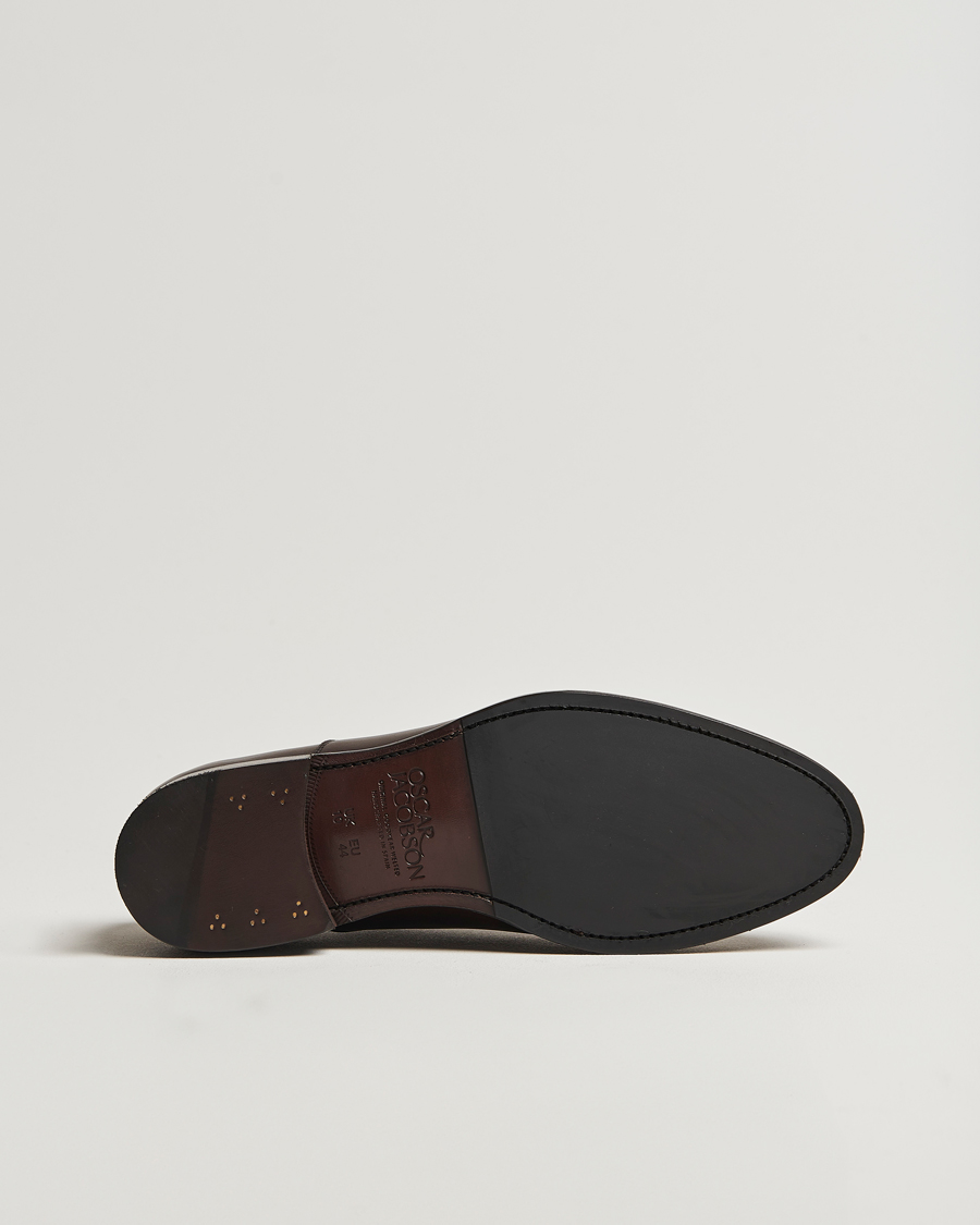 Herre | Oxfords | Oscar Jacobson | Oxford Shoes Dark Mud Brown