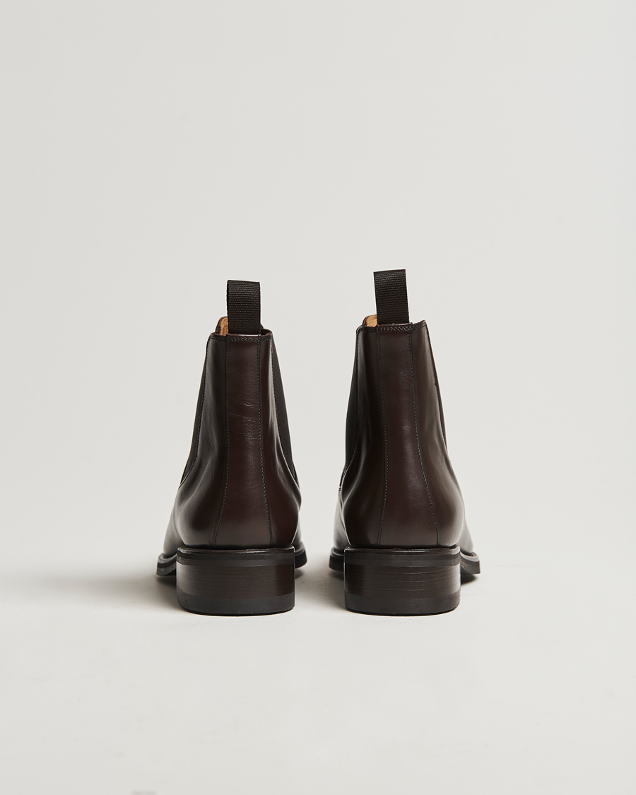 Herre | Støvler | Oscar Jacobson | Chelsea Boots Dark Mud Brown