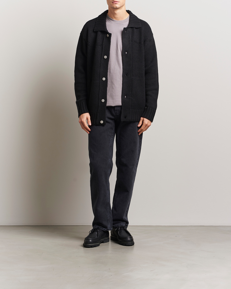 Herre | Trøjer | Carhartt WIP | Santa Fe Cardigan Black