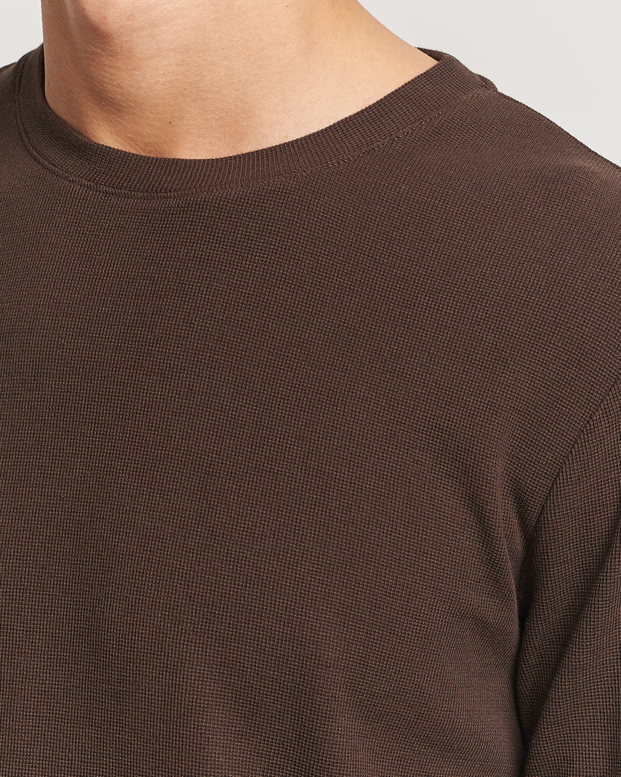 Herre | Trøjer | NN07 | Clive Knitted Sweater Demitasse Brown