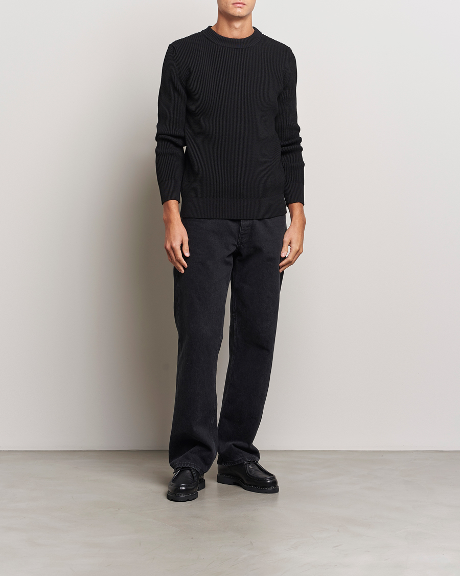 Herre | Trøjer | S.N.S. Herning | Fender Wool Crew Neck Black