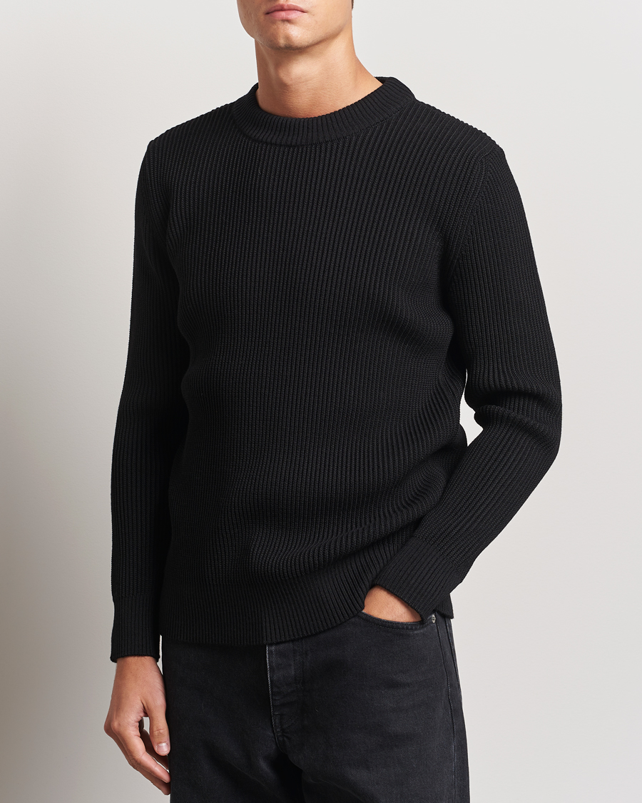Herre | Trøjer | S.N.S. Herning | Fender Wool Crew Neck Black