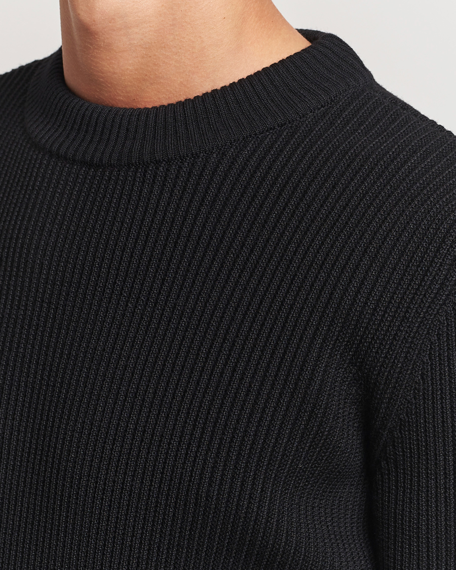 Herre | Trøjer | S.N.S. Herning | Fender Wool Crew Neck Black