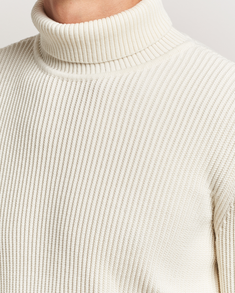 Herre | Trøjer | S.N.S. Herning | Fender Wool Rollneck Sweater Natural White