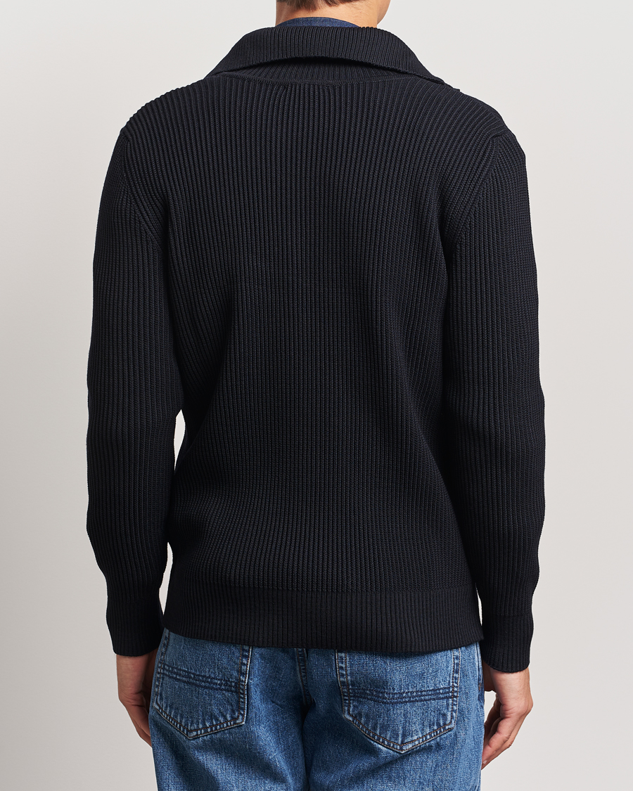 Herre | Trøjer | S.N.S. Herning | Fender Wool Full Zip Navy Blue