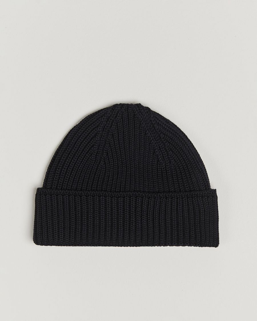 Herre | S.N.S. Herning Fender Merino Wool Hat Navy Blue | S.N.S. Herning | Fender Merino Wool Hat Navy Blue