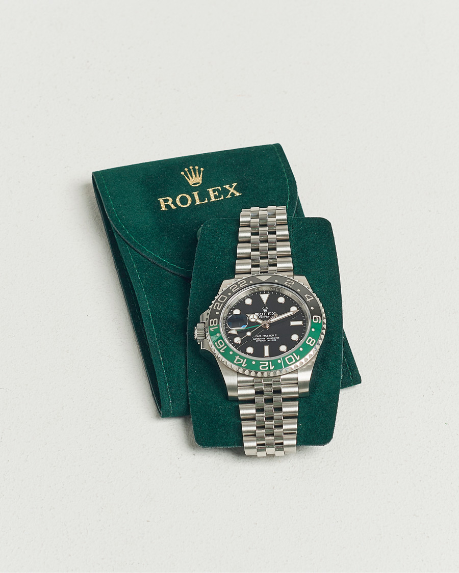 Herre | Rolex Pre-Owned GMT-Master II Sprite 126720VTNR Silver | Rolex Pre-Owned | GMT-Master II Sprite 126720VTNR Silver