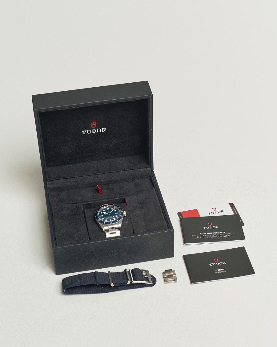 Herre | Tudor Pre-Owned Black Bay Fifty-Eight 79030B Steel Blue Silver | Tudor Pre-Owned | Black Bay Fifty-Eight 79030B Steel Blue Silver