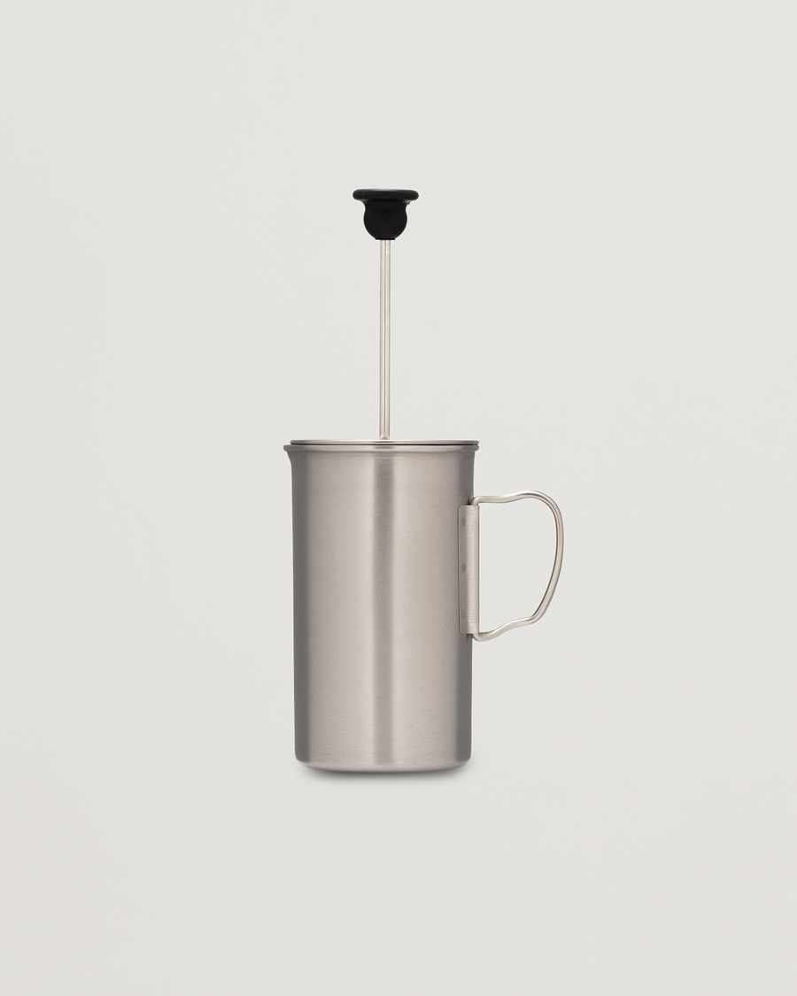 Herre | Snow Peak French Press Coffee Maker Titanium | Snow Peak | French Press Coffee Maker Titanium