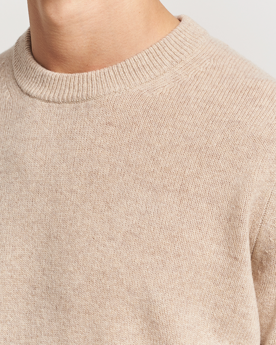 Herre | Trøjer | Samsøe Samsøe | Isak Knitted Crew Neck Seneca Rock
