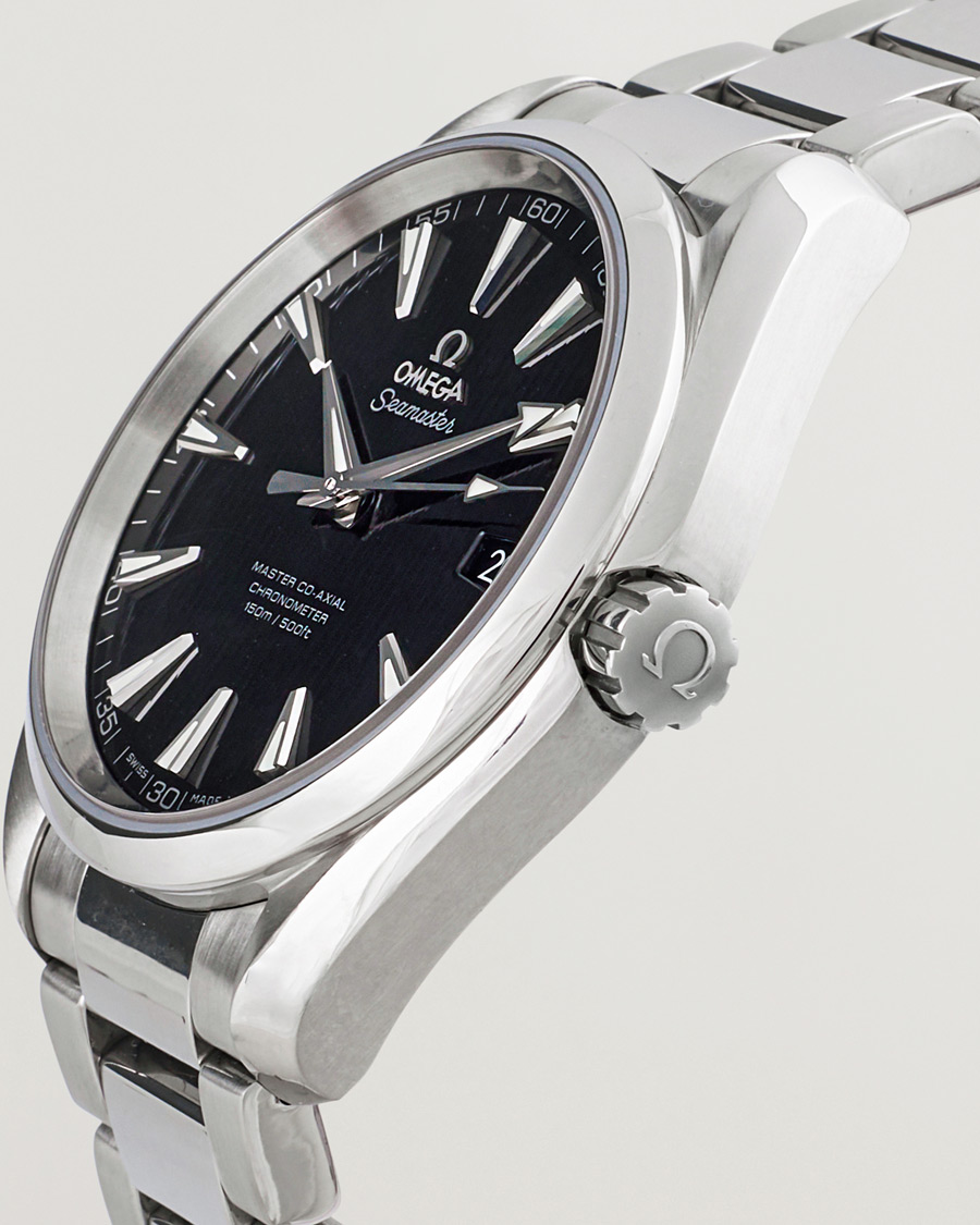 Herre | Omega Pre-Owned Seamaster Aqua Terra Silver | Omega Pre-Owned | Seamaster Aqua Terra Silver