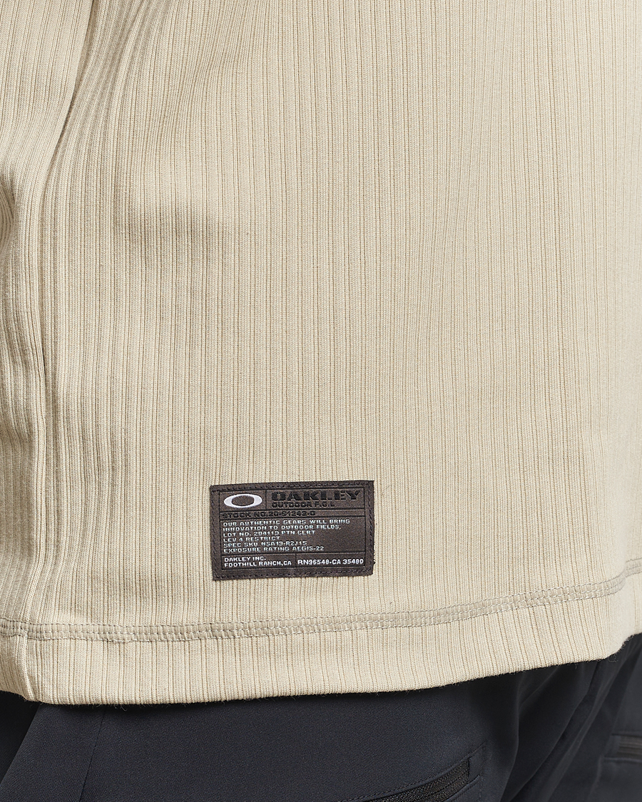 Herre | T-Shirts | Oakley | FGL Static Long Sleeve T-Shirt Desert Sand