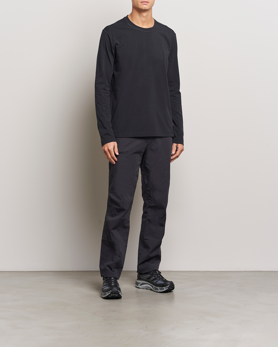 Herre | T-Shirts | Oakley | All Day Long Sleeve T-Shirt Blackout