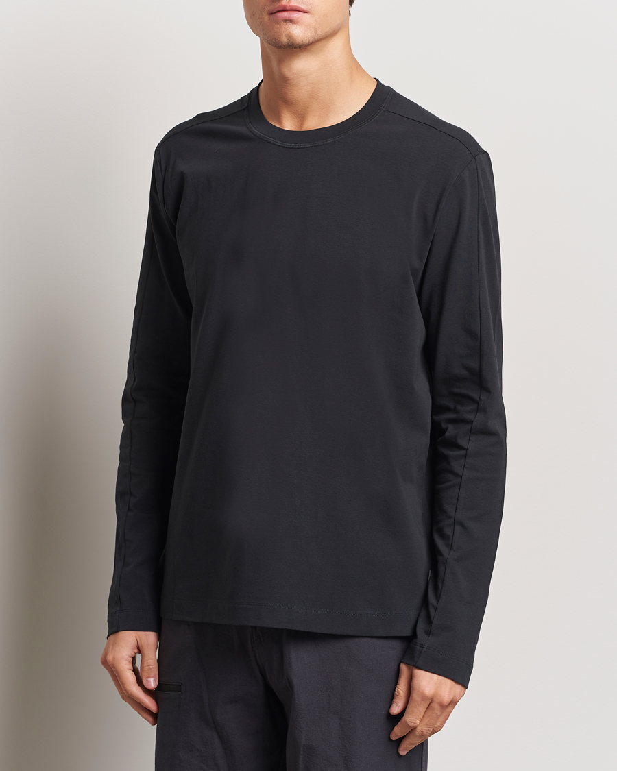 Herre | T-Shirts | Oakley | All Day Long Sleeve T-Shirt Blackout