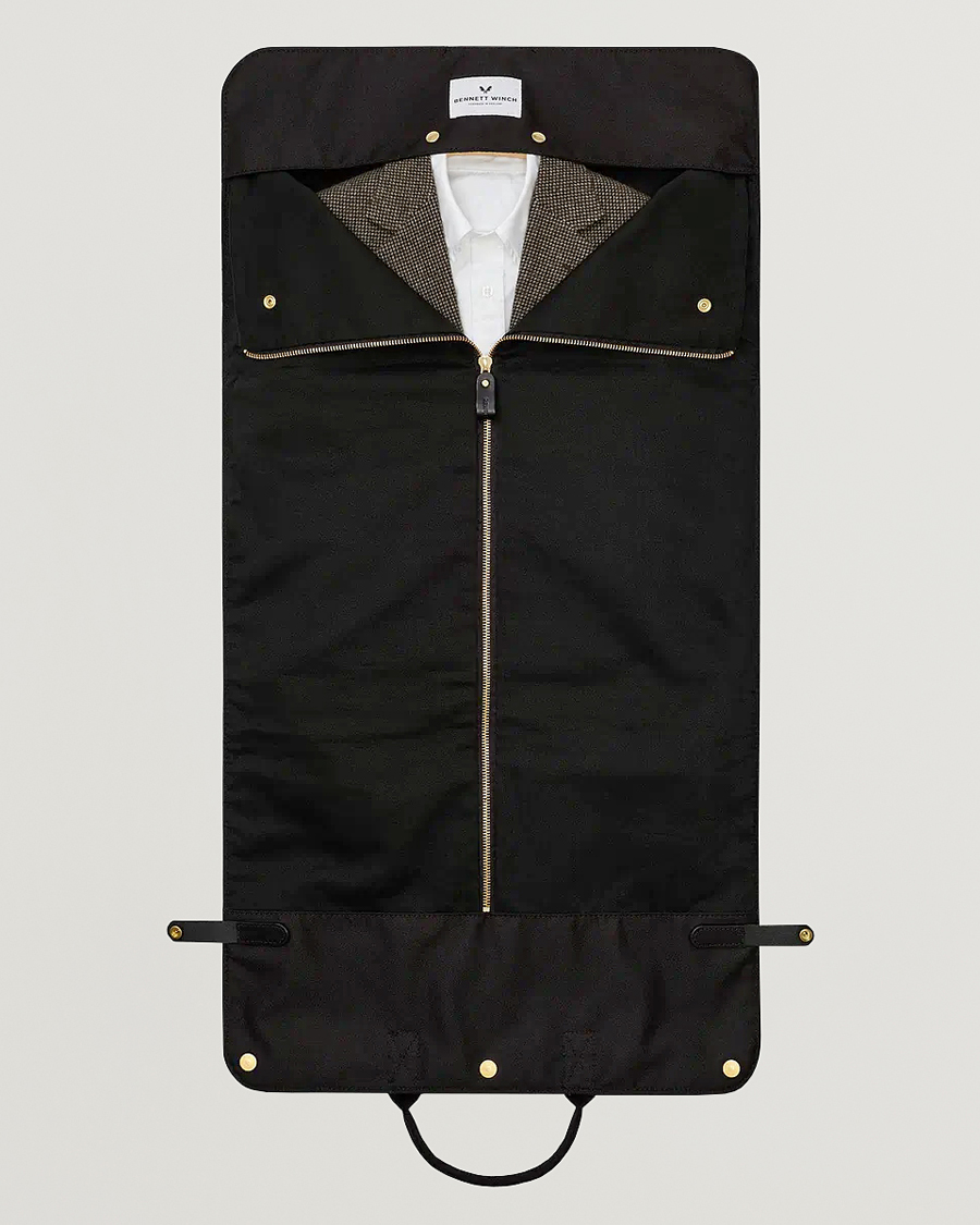 Herre | Tasker | Bennett Winch | Nylon Trifold Suit Carrier Black