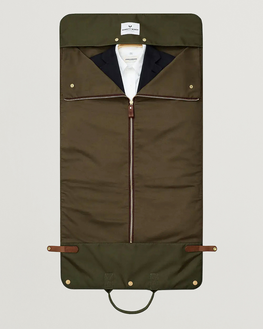 Herre | Tasker | Bennett Winch | Nylon Trifold Suit Carrier Olive