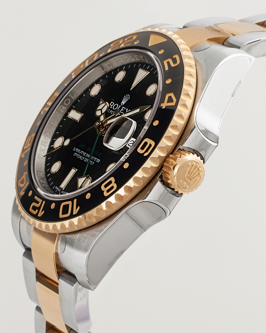 Herre | Rolex Pre-Owned GMT-Master II 116713LN Silver | Rolex Pre-Owned | GMT-Master II 116713LN Silver