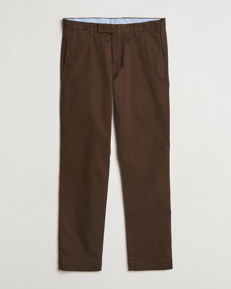 Herre | Bukser | Polo Ralph Lauren | Slim Fit Stretch Chinos Dark Brown