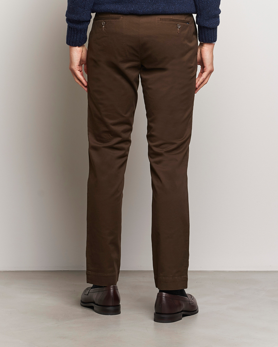 Herre | Bukser | Polo Ralph Lauren | Slim Fit Stretch Chinos Dark Brown