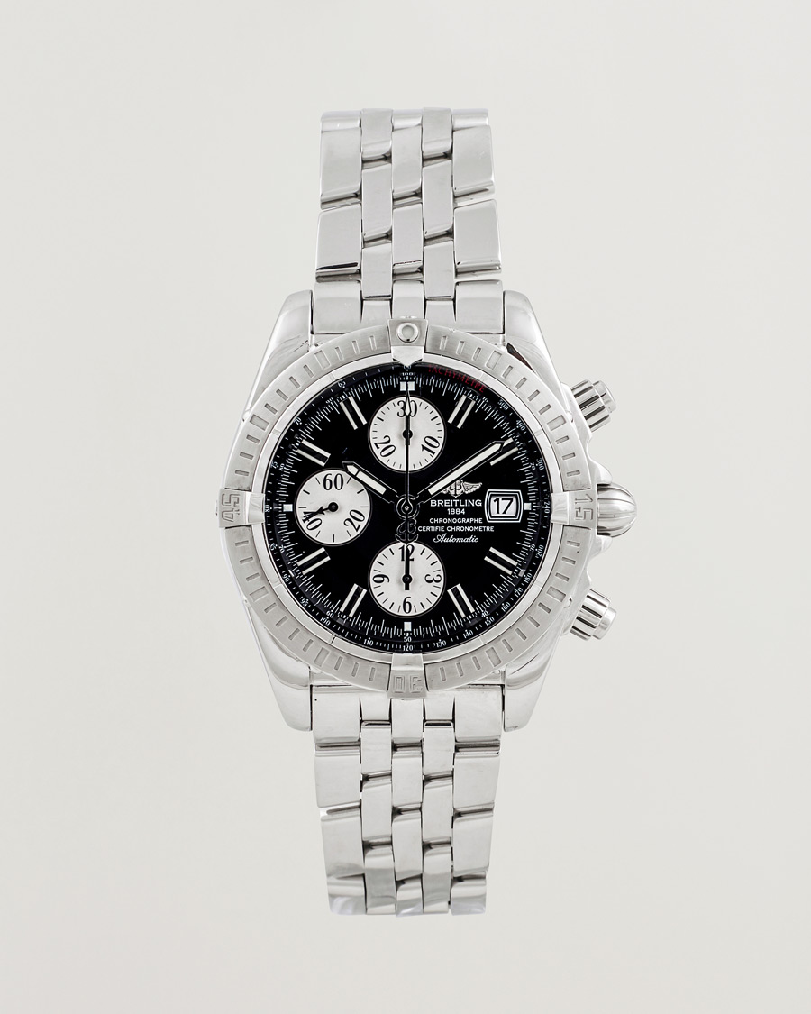 Herre | Breitling Pre-Owned Chronomat Evolution Silver | Breitling Pre-Owned | Chronomat Evolution Silver