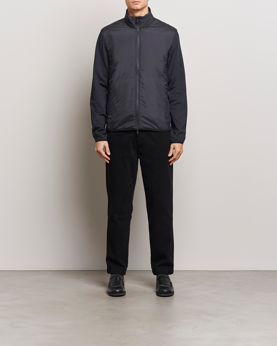 Herre | Jakker | J.Lindeberg | Davida Hybrid Jacket Black