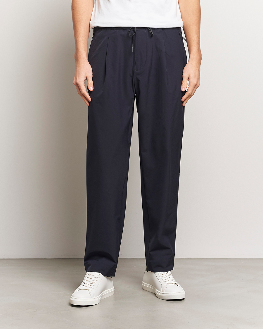 Herre | Bukser | J.Lindeberg | Jin DS Pleated Pants Navy