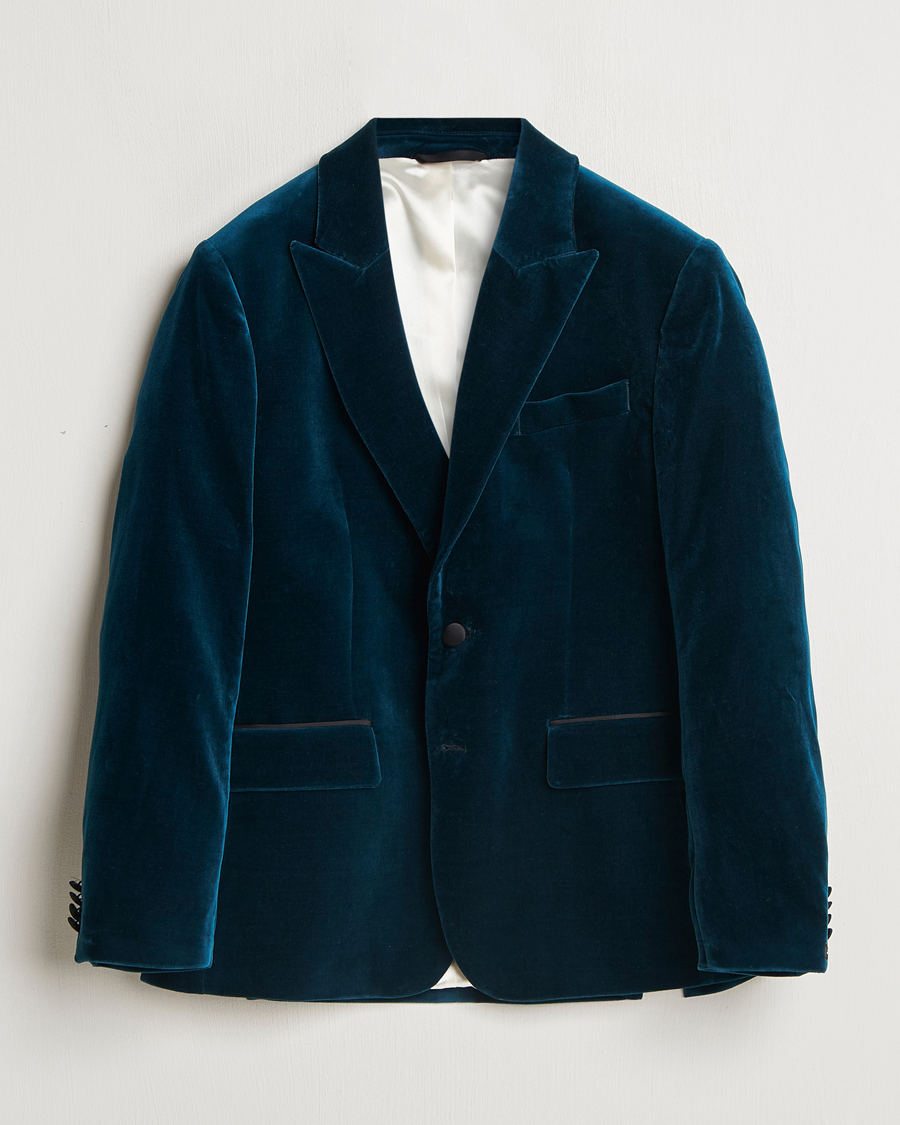 Herre | Blazere & jakker | J.Lindeberg | Lenny Velvet Blazer Key Largo