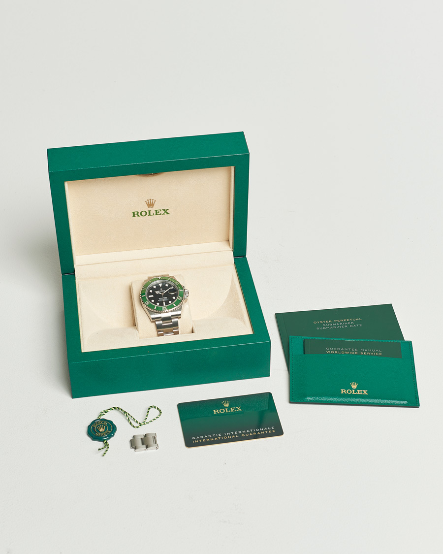 Herre | Rolex Pre-Owned Submariner Starbucks 126610LV Silver | Rolex Pre-Owned | Submariner Starbucks 126610LV Silver