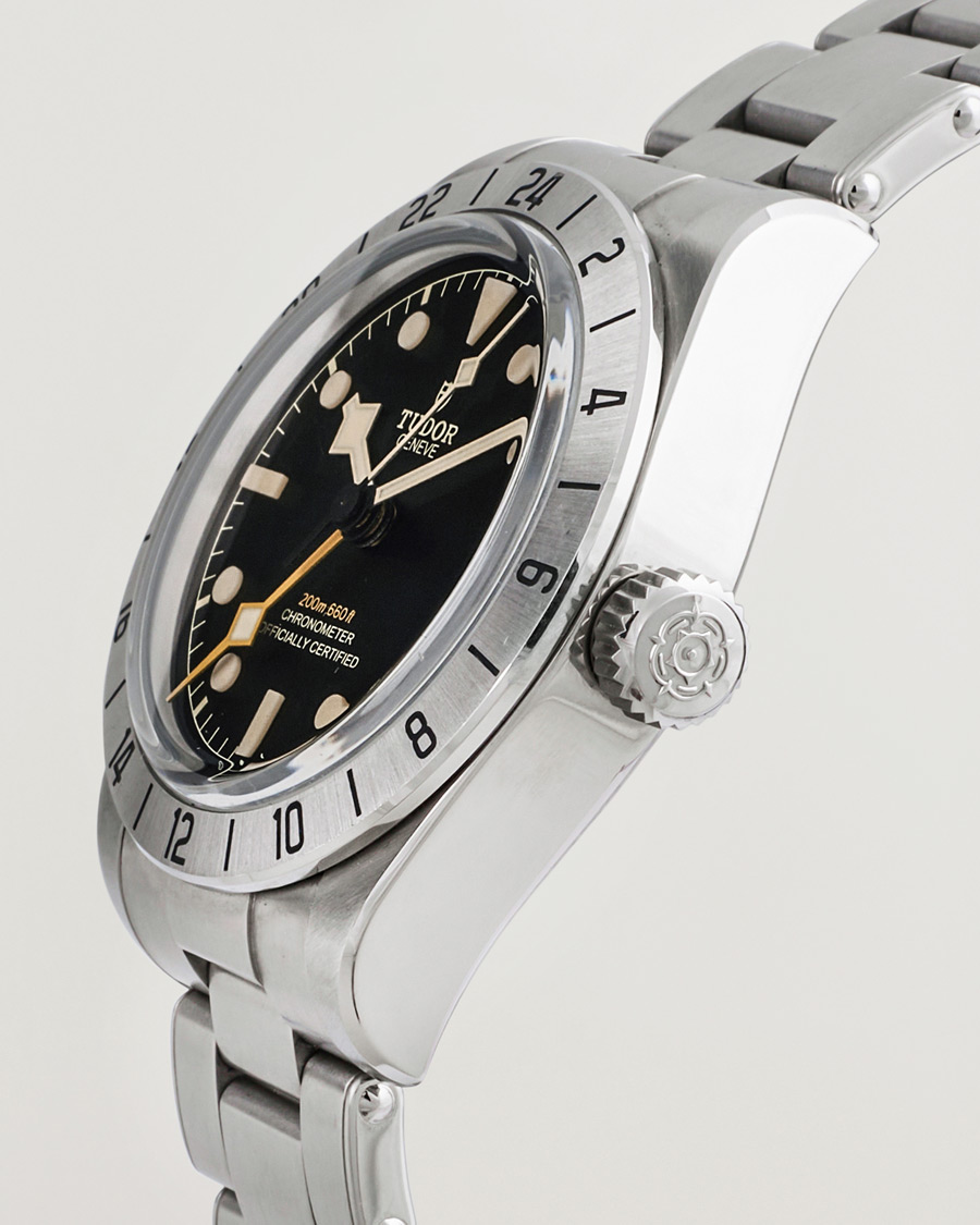 Herre | Tudor Pre-Owned Black Bay GMT 79470 Silver | Tudor Pre-Owned | Black Bay GMT 79470 Silver