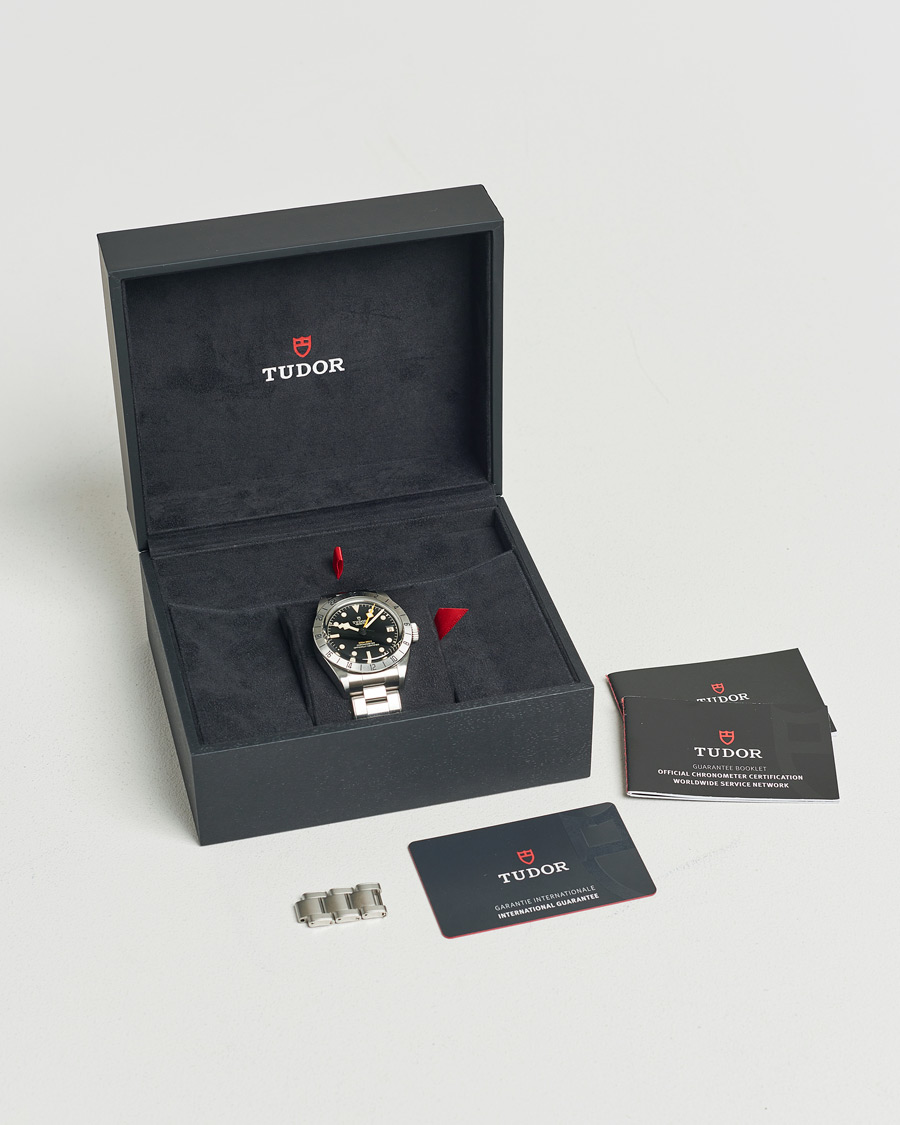 Herre | Tudor Pre-Owned Black Bay GMT 79470 Silver | Tudor Pre-Owned | Black Bay GMT 79470 Silver