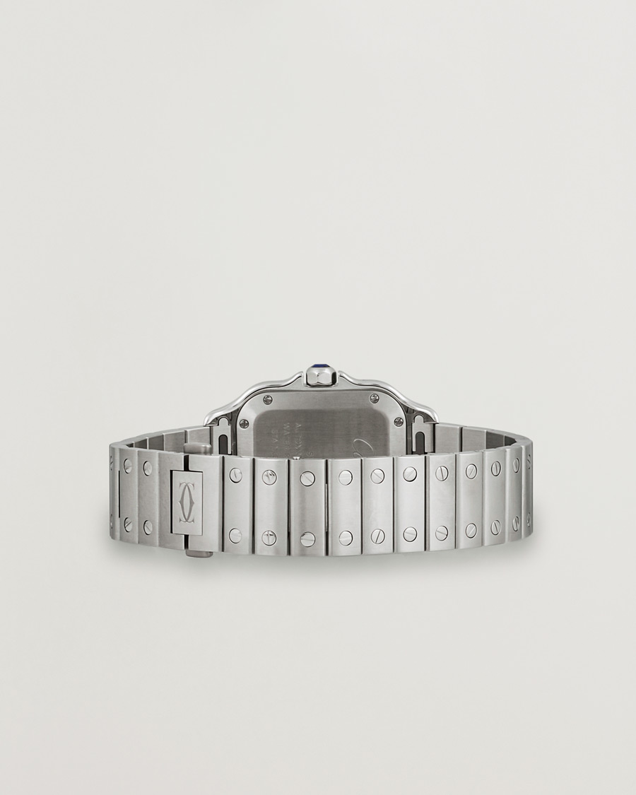 Herre | Cartier Pre-Owned Santos De Cartier WSSA0029 Silver | Cartier Pre-Owned | Santos De Cartier WSSA0029 Silver