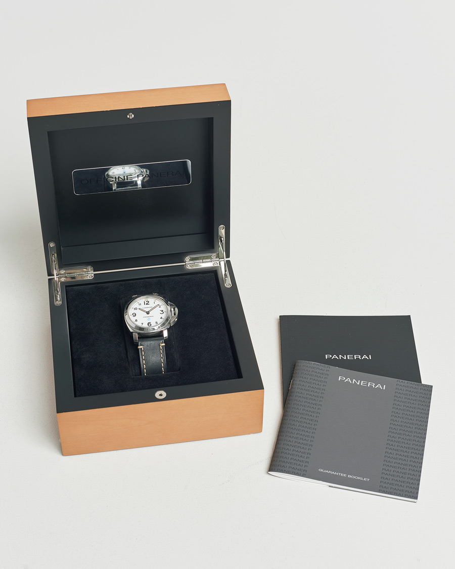 Herre | Panerai Pre-Owned Luminor Base Logo Silver | Panerai Pre-Owned | Luminor Base Logo Silver