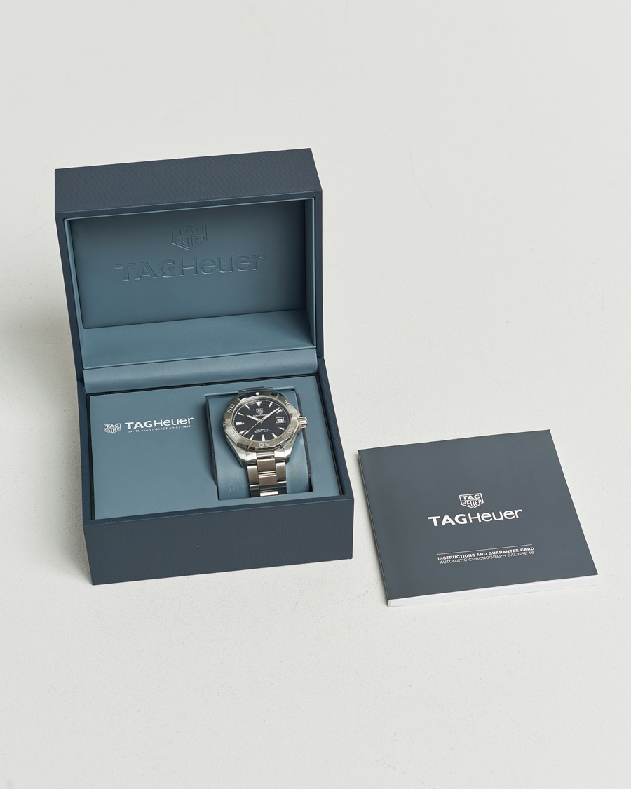 Herre | Tag Heuer Pre-Owned Aquaracer 300M Caliber 5 Silver | Tag Heuer Pre-Owned | Aquaracer 300M Caliber 5 Silver